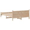 vidaXL Cadre de lit sans matelas 120x200 cm bois de pin massif