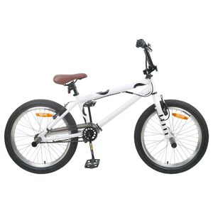 vidaXL BMX 20 Pouces pour les plus de 9 ans Blanc