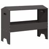 vidaXL Trough d'alimentation pour le b&eacute;tail Noir 79 x 35 x 62 cm 15 kg