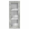 vidaXL Armoire suspendue Gris b&eacute;ton 40 x 31 x 100 cm Bois d'ing&eacute;nierie