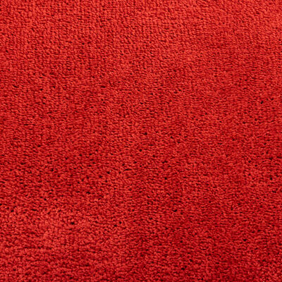 vidaXL Tapis OVIEDO à poils courts rouge 240x340 cm