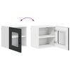 vidaXL Armoire de cuisine avec stockage Kalmar Noir 40 x 31 x 40 cm