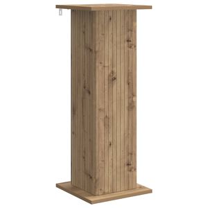 vidaXL Support de Plante Ch&ecirc;ne artisanal 30,5 x 30 x 80,5 cm