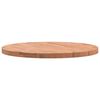vidaXL Dessus de table &Oslash;80x4 cm rond bois massif de h&ecirc;tre