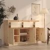 vidaXL Buffet 110x34x75 cm Bois massif de pin