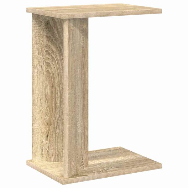 vidaXL Table d'appoint Ch&ecirc;ne Sonoma 35 x 25 x 50 cm Bois d'ing&eacute;nierie