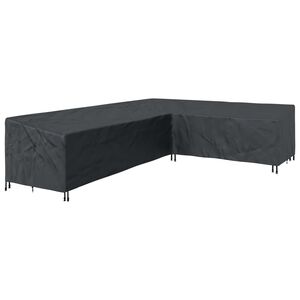 vidaXL Housse pour meubles 355 x 275 x 80 cm Tissu Oxford 420D Forme L