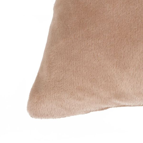 vidaXL Coussins lot de 2 Tissu 60x60 cm Beige
