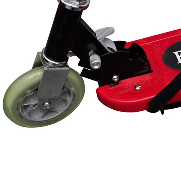 vidaXL Trottinette &eacute;lectrique avec Si&egrave;ge 120 W Rouge