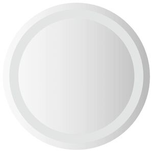 vidaXL Miroir de salle de bain &agrave; LED 40 cm rond