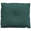 vidaXL Coussin de Dos Vert fonc&eacute; 60 x 19 x 50 cm tissu