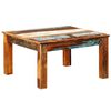 vidaXL Table basse carr&eacute;e Bois de r&eacute;cup&eacute;ration