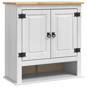 vidaXL Armoire suspendue CORONA Blanc 70 x 33 x 71,5 cm