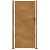 vidaXL Portail de jardin 100x200 cm en acier Corten