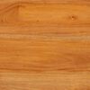 vidaXL MeubleTVd'Angle Naturel 79 x 40 x 46 cm Bois de Mahogany Massif
