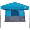 vidaXL Ensemble de Tentes de Camping 2 pcs Bleu Taffetas et Tissu
