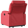 vidaXL Fauteuil inclinable Rouge Similicuir