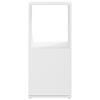 vidaXL Armoire rotative Blanc 34,5x34,5x75,5 cm bois d'ingénierie