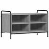 vidaXL Meuble TV 140 x 39,5 x 50 cm Sonoma gris Bois d'ing&eacute;nierie