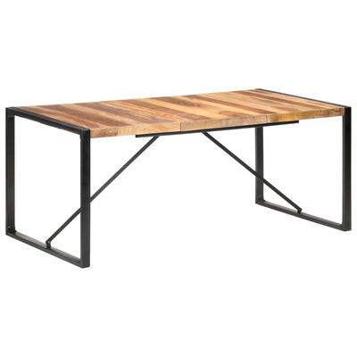 vidaXL Table de salle à manger 180x90x75 cm Bois solide