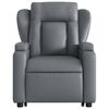 vidaXL Fauteuil inclinable &eacute;lectrique gris similicuir