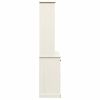 vidaXL Buffet haut VIGO blanc 78x40x175 cm bois massif de pin
