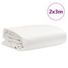 vidaXL Bâche blanc 2x3 m 650 g/m²