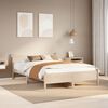 vidaXL Cadre de lit sans matelas 140x200 cm bois massif de pin
