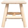 vidaXL Table d'appoint 49x49x50 cm bois massif d'épicéa