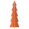 vidaXL Arbre de No&euml;l en bois pour d&eacute;coration 112 cm bois de pin massif