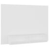 vidaXL Meuble TV mural Blanc 120x23,5x90 cm Bois d’ingénierie