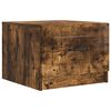 vidaXL Table basse Ch&ecirc;ne fum&eacute; 49 x 50 x 37 cm Bois d'ing&eacute;nierie