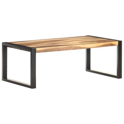 vidaXL Table basse 110x60x40 cm Bois solide