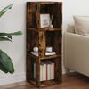 vidaXL Armoire d'angle Ch&ecirc;ne fum&eacute; 33x33x100 cm Bois d'ing&eacute;nierie