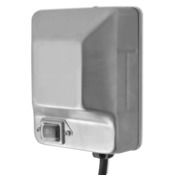 vidaXL Moteur de broche à rôtir 4W Acier inoxydable