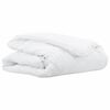vidaXL Duvet 2-en-1 200 x 140 x 10 cm Hiver Polyester Blanc Respirant