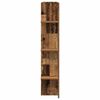 vidaXL Meuble TV Bois ancien 152 x 22 x 113 cm Bois d'ingénierie