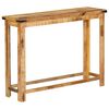 vidaXL Table console 100x30x75 cm bois de manguier solide
