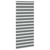 vidaXL Store z&egrave;bre gris fonc&eacute; largeur du tissu 90,9 cm polyester