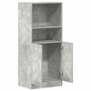 vidaXL Armoire de cuisine gris béton 57x41,5x131,5 cm bois ingénierie