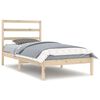 vidaXL Cadre de lit sans matelas 90x200 cm bois de pin massif