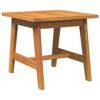 vidaXL Table d'appoint Huile Naturelle 45 x 45 x 40 cm