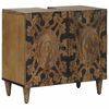 vidaXL Meuble sous Lavabo de Salle de Bain Marron 62 x 33 x 58 cm