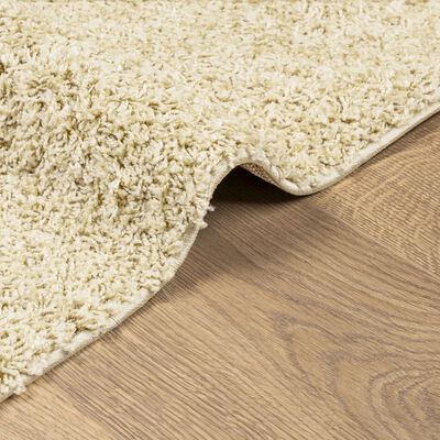 vidaXL Tapis shaggy PAMPLONA poils longs moderne doré 80x150 cm