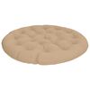 vidaXL Coussin de chaise Papasan VIANEN 100 % polyester Sable