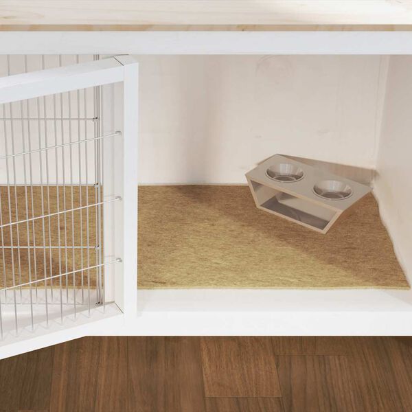 vidaXL Tapis de chanvre pour rongeurs 1x5 m 5 mm