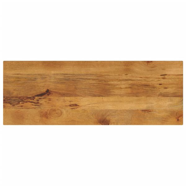 vidaXL Dessus de table 140x50x2,5cm rectangulaire bois massif manguier