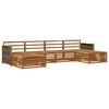vidaXL Ensemble de canap&eacute;s d'ext&eacute;rieur 6 pc Bois d'Acacia Massif