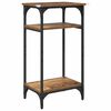 vidaXL Table d'appoint Bois Ancien 40 x 30 x 75 cm Bois d'ing&eacute;nierie