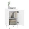 vidaXL Buffet blanc 40x35x70 cm bois d&rsquo;ing&eacute;nierie